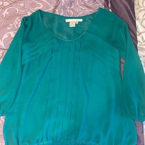 Max Studio sheer blouse